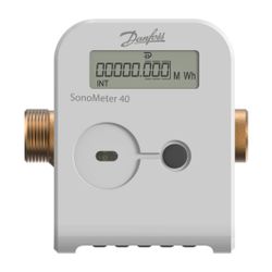 Danfoss Wärmezähler SonoMeter 40 QP1,5 DN 15 RL PN 25 230V Mbus Pu IP65 MWh... DANFOSS-187F2078 5702424606084 (Abb. 1)