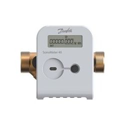 Danfoss Wärmezähler SonoMeter 40, qp 2,5m3/h, DN 20 für RL, PN 25, Batterie, Pulse, I... DANFOSS-187F2006 5702424605360 (Abb. 1)