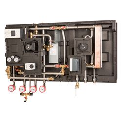 Danfoss Hausstation Compact 28 VVX-FI 1-2, Heizleistung 57kW, TWW-Leistung 98kW... DANFOSS-144H3874 5715628305363 (Abb. 1)