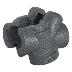 Danfoss EPP-Isolierschale Grau, AB-QM 4.0, DN 15, 120 Grad C, EPP, 003Z7810... DANFOSS-003Z7810 5702424592868 (Abb. 1)