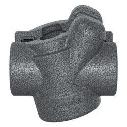 Danfoss EPP-Isolierschale Grau, AB-QM 4.0, DN 15, 120 Grad C, EPP, 003Z7810... DANFOSS-003Z7810 5702424592868 (Abb. 1)