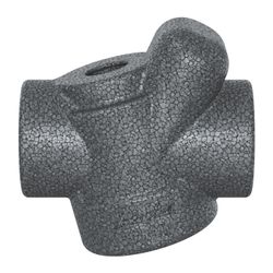 Danfoss EPP-Isolierschale Grau, AB-QM 4.0, DN 15, 120 Grad C, EPP, 003Z7810... DANFOSS-003Z7810 5702424592868 (Abb. 1)