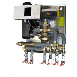Danfoss Fernwärmekompaktstation VX-Solo ECL310 Weiß, 20kW, PN 16, 380x380x380mm, 004U... DANFOSS-004U8655 5702428524261 (Abb. 1)