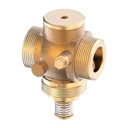 Danfoss Durchgangsventil VGU, DN 25, Kvs 8,0m3/h, PN 25, Außengewinde, Rotguss RG-5, ... DANFOSS-065B0793 5702421543757 (Abb. 1)