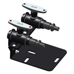 Danfoss Kugelhahn JIP-IP, DN 15, PN 40, Kvs 11m3/h, TWS, Rp 1/2" IG und AluPex20 Logs... DANFOSS-065N0081 5702424562083 (Abb. 1)