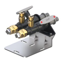 Danfoss Kugelhahn JIP-IP, DN 20, PN 25, Kvs 15m3/h, TWD, Rp3/4" und AluPex26 Logstor,... DANFOSS-065N7237 5710104082400 (Abb. 1)