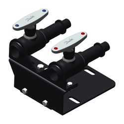 Danfoss Kugelhahn JIP-IP, DN 20, PN 40, Kvs 15m3/h, TWS, Rp 3/4" und CuFlex 22 Logsto... DANFOSS-065N4081 5710104510224 (Abb. 1)