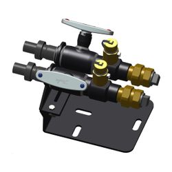 Danfoss Kugelhahn JIP-IP, DN 20, PN 25, Kvs 15m3/h, TWD, Rp3/4" und AluPex25 IsoPlus,... DANFOSS-065N4083 5710104513942 (Abb. 1)