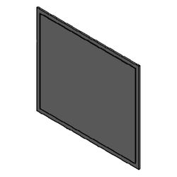 Danfoss Tür, für UP-Kasten H910/B850mm, 145H4912... DANFOSS-145H4912 5702428680929 (Abb. 1)