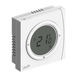 Danfoss Raumthermostat RET 2001B digital 2x1,5V, LCD, 5-30 Grad C, potentialfreier Au... DANFOSS-087N6471 5702425239342 (Abb. 1)