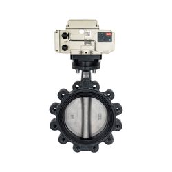 Danfoss motorische Absperrklappe VFH2-LAO, Endflansch, DN 100, PN 16, Kvs 569m3/h, Gu... DANFOSS-003Z6375 5715162464410 (Abb. 1)