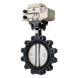 Danfoss motorische Absperrklappe VFH2-LAO, Endflansch, DN 100, PN 16, Kvs 569m3/h, Gu... DANFOSS-003Z6375 5715162464410 (Abb. 1)