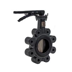 Danfoss Hand-Absperrklappe VFH2-LH, DN 100, PN 16, Kvs 569m3/h, Endflansch, Handgriff... DANFOSS-003Z5403 5715162494899 (Abb. 1)