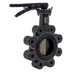 Danfoss Hand-Absperrklappe VFH2-LH, DN 100, PN 16, Kvs 569m3/h, Endflansch, Handgriff... DANFOSS-003Z5403 5715162494899 (Abb. 1)