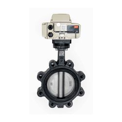 Danfoss motorische Absperrklappe VFH2-LAO, Endflansch, DN 100, PN 16, Kvs 569m3/h, Gu... DANFOSS-003Z6375 5715162464410 (Abb. 1)