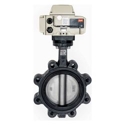 Danfoss motorische Absperrklappe VFH2-LAO, Endflansch, DN 100, PN 16, Kvs 569m3/h, Gu... DANFOSS-003Z6375 5715162464410 (Abb. 1)