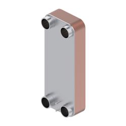 Danfoss Plattenwärmeübertrager SL140TL-S 120 Platten, Kupfer gelötet... DANFOSS-079U6141 5702425168031 (Abb. 1)