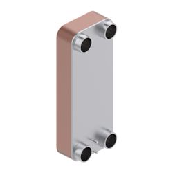 Danfoss Plattenwärmeübertrager SL140TM-S, 90 Platten, 2 1/2" AG, 25 bar, kupfergelöte... DANFOSS-079U6159 5702425169625 (Abb. 1)