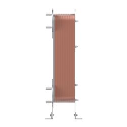 Danfoss Plattenwärmeübertrager SL222TL-S, 60 Platten, 25 bar, kupfergelötet, 079U3835... DANFOSS-079U3835 5702425165740 (Abb. 1)