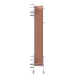Danfoss Plattenwärmeübertrager SL333TK, 120 Platten, 25 bar, kupfergelötet, 079U8227... DANFOSS-079U8227 5702425154584 (Abb. 1)