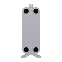 Danfoss Plattenwärmeübertrager XB71H-1, 100 Platten, DN 100, 25 bar, kupfergelötet, 0... DANFOSS-079G1010 5702425145889 (Abb. 1)
