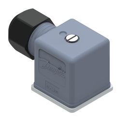 Danfoss Spule Typ B, für 042N 018F und 018Z, Kabelstecker, Ersatzteil, 042N1256... DANFOSS-042N1256 5715162295557 (Abb. 1)