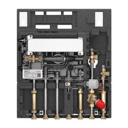 Danfoss Wohnungsstation EvoFlat 4.0 F Typ 3, 17,4l/min, 95 Grad C, Kupfer, 183B3010... DANFOSS-183B3010 5702424638122 (Abb. 1)