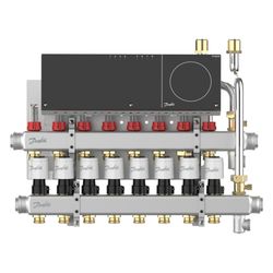 Danfoss Verteilersystem SGC-VX-F, für EvoFlat VX-F, 4 Heizkreise, 145H0984... DANFOSS-145H0984 5702424689124 (Abb. 1)