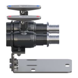 Danfoss Kugelhahn JIP-IP, DN 25, PN 40, Kvs 34m3/h, TWS, Rp 1" IG und AluPex32 IsoPlu... DANFOSS-065N0085 5715162460214 (Abb. 1)
