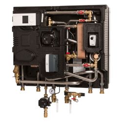 Danfoss Hausstation Compact 28 MS VVX-FI 1-1, Heizleistung 32kW, TWW-Leistung 98kW, T... DANFOSS-144H3927 5715628304809 (Abb. 1)