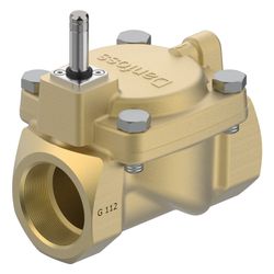 Danfoss Magnetventil EV220S, G 1 1/2", Kv 18,00m3/h, FKM-Dichtung, normal geschlossen... DANFOSS-042U4641 5715162525609 (Abb. 1)