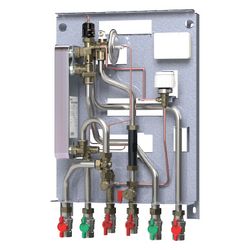 Danfoss Wohnungsstation EvoFlat Reno 2.0 Typ 3, 34-51kW, 12,5-18,3l/min, VL 55-65 Gra... DANFOSS-145B4212 5715162696101 (Abb. 1)