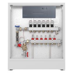 Danfoss Verteilerstation UnoFloor Control 5L, 5 Heizkreise, links, mit AB-PM-Set und ... DANFOSS-088X3645 5715162804254 (Abb. 1)