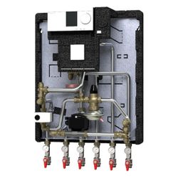Danfoss Hausstation Se-Solo HWP direkt, Heizleistung 20kW, mit ECL310/A237... DANFOSS-145B5214 5715162909119 (Abb. 1)