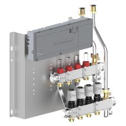 Danfoss Fußbodenheizungsverteiler SGCi Edelstahl, 4 Heizkreise, 230V, 145H1944... DANFOSS-145H1944 5715162905722 (Abb. 1)