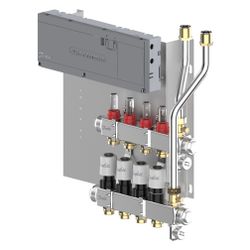 Danfoss Fußbodenheizungsverteiler SGCi Edelstahl, 4 Heizkreise, 230V, 145H1944... DANFOSS-145H1944 5715162905722 (Abb. 1)
