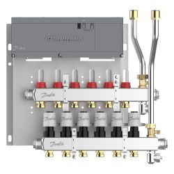 Danfoss Heizkreisverteiler SGCi, mit 6 Heizkreisen und Hauptregler Icon2 230V, für Wo... DANFOSS-145H1946 5715162905746 (Abb. 1)