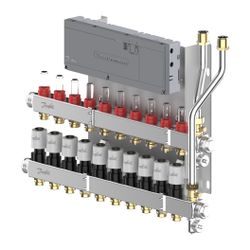 Danfoss Heizkreisverteiler SGCi, mit 10 Heizkreisen und Hauptregler Icon2 230V, für W... DANFOSS-145H1950 5715162905784 (Abb. 1)