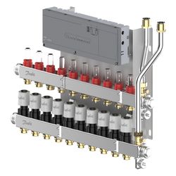 Danfoss Heizkreisverteiler SGCi, mit 10 Heizkreisen und Hauptregler Icon2 230V, für W... DANFOSS-145H1950 5715162905784 (Abb. 1)
