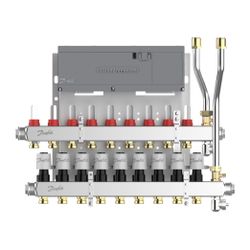 Danfoss Heizkreisverteiler SGCi, mit 9 Heizkreisen und Hauptregler Icon2 230V, für Wo... DANFOSS-145H1949 5715162905777 (Abb. 1)