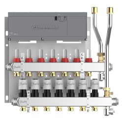 Danfoss Heizkreisverteiler SGCi, mit 7 Heizkreisen und Hauptregler Icon2 230V, für Wo... DANFOSS-145H1947 5715162905753 (Abb. 1)