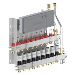 Danfoss Heizkreisverteiler SGCi, mit 9 Heizkreisen und Hauptregler Icon2 230V, für Wo... DANFOSS-145H1949 5715162905777 (Abb. 1)