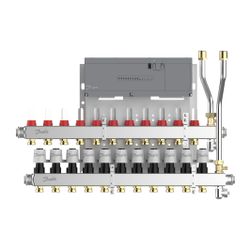 Danfoss Heizkreisverteiler SGCi, mit 11 Heizkreisen und Hauptregler Icon2 230V, für W... DANFOSS-145H1951 5715162905791 (Abb. 1)