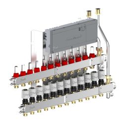 Danfoss Heizkreisverteiler SGCi, mit 12 Heizkreisen und Hauptregler Icon2 230V, für W... DANFOSS-145H1952 5715162905807 (Abb. 1)