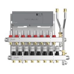 Danfoss Heizkreisverteiler SGCi, mit 8 Heizkreisen und Hauptregler Icon2 230V, für Wo... DANFOSS-145H1948 5715162905760 (Abb. 1)