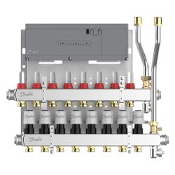 Danfoss Heizkreisverteiler SGCi, mit 8 Heizkreisen und Hauptregler Icon2 230V, für Wo... DANFOSS-145H1948 5715162905760 (Abb. 1)