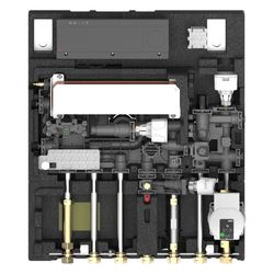 Danfoss Wohnungsstation EvoFlat 4.0 M Typ 1, 13,2l/min, 65 Grad C, Kupfer, 183B5000... DANFOSS-183B5000 5715162512821 (Abb. 1)