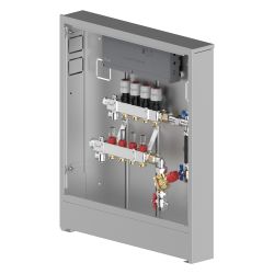 Danfoss Verteilerstation UnoFloor Control 4R, 4 Heizkreise, rechts, mit AB-PM-Set und... DANFOSS-088X3664 5715162804315 (Abb. 1)