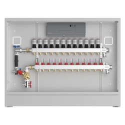 Danfoss Verteilerstation UnoFloor Control 12L, 12 Heizkreise, links, mit AB-PM-Set un... DANFOSS-088X3652 5715162804308 (Abb. 1)