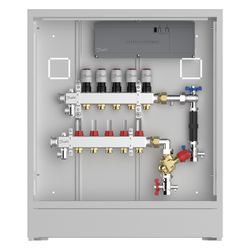 Danfoss Verteilerstation UnoFloor Control 5R, 5 Heizkreise, rechts, mit AB-PM-Set und... DANFOSS-088X3665 5715162804322 (Abb. 1)